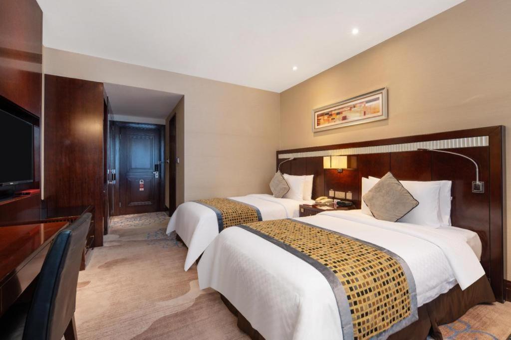 Grand Soluxe Zhongyou Hotel Shanghái Exterior foto