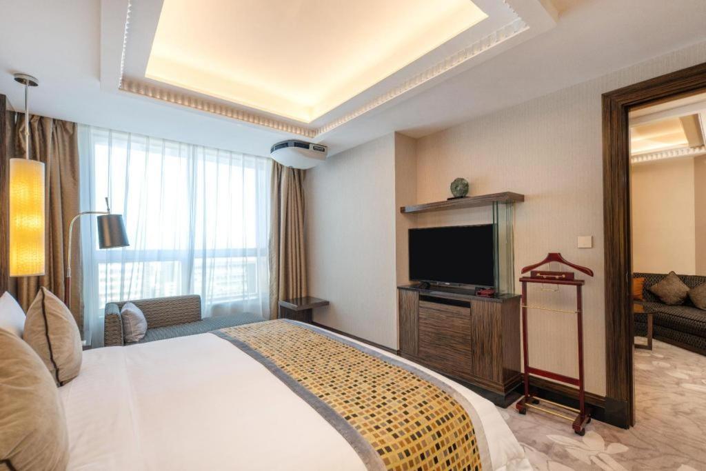 Grand Soluxe Zhongyou Hotel Shanghái Exterior foto