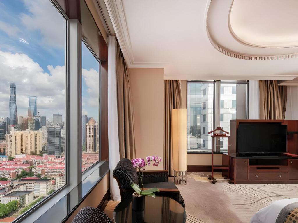 Grand Soluxe Zhongyou Hotel Shanghái Exterior foto