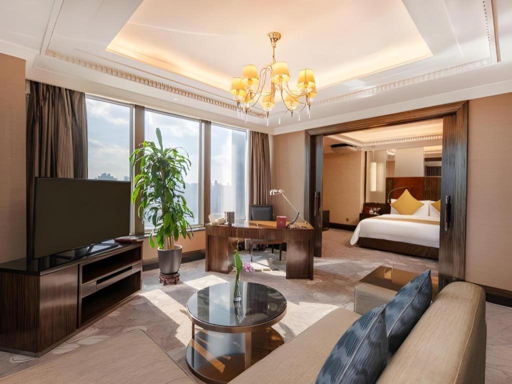 Grand Soluxe Zhongyou Hotel Shanghái Exterior foto